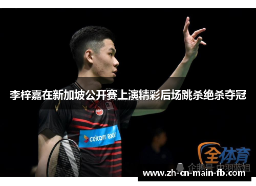 李梓嘉在新加坡公开赛上演精彩后场跳杀绝杀夺冠